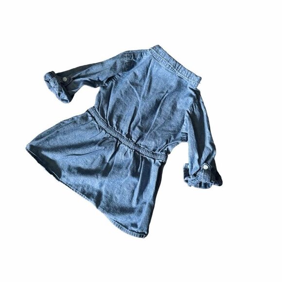 Carter’s Blue Denim Dress. Size 2T - Picture 4 of 6